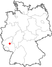 Karte Erbach, Hunsrück